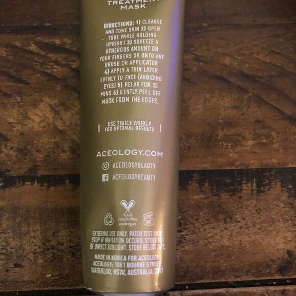 ACEOLOGY Lifting Treatment Mask. Lifts, illuminates and rejuvenates your skin. - Picture 9 of 9